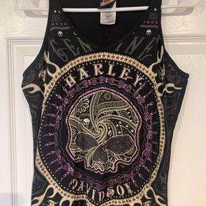 Harley Davidson tank